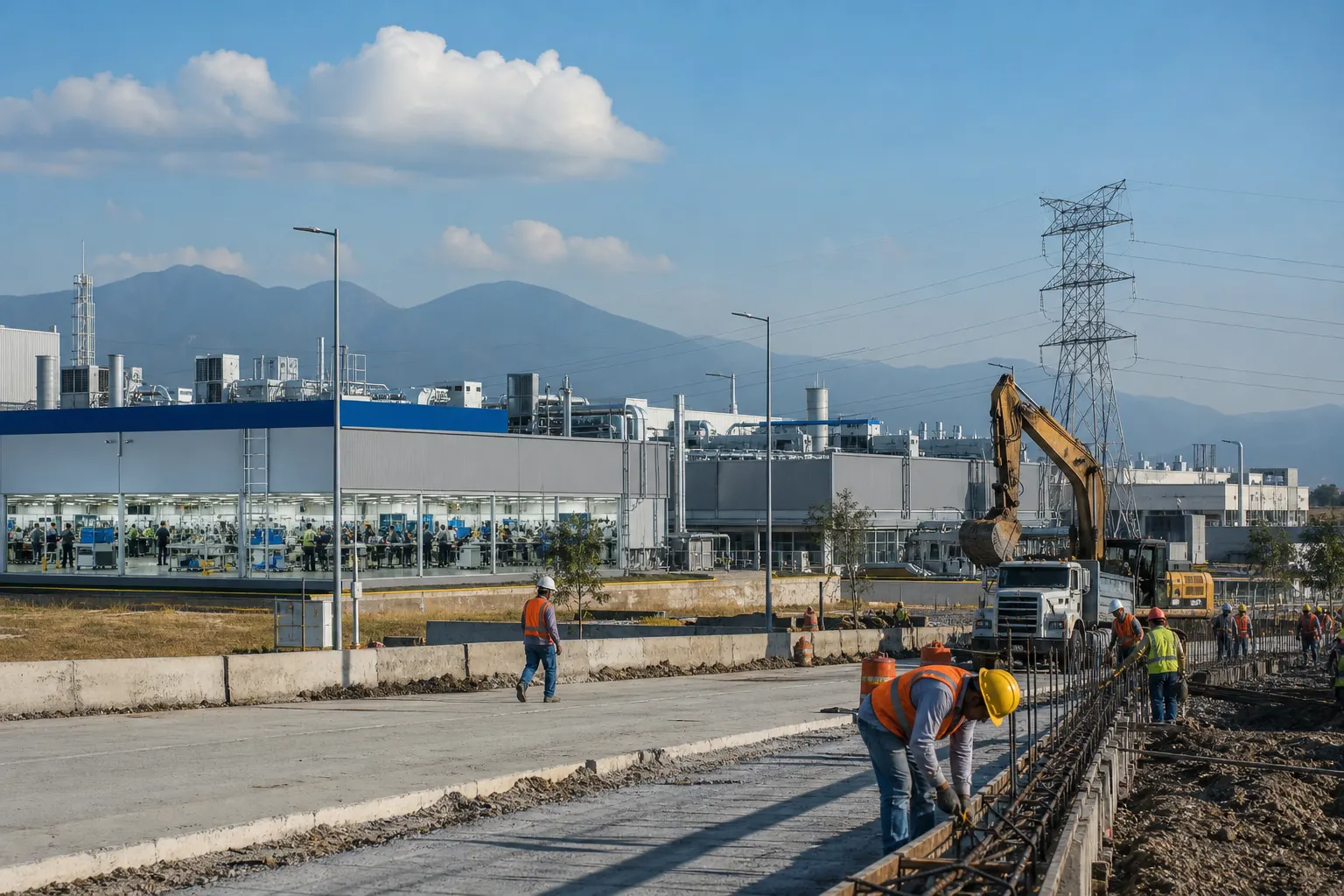 Construcción y manufactura impulsan la actividad industrial de México en julio de 2026