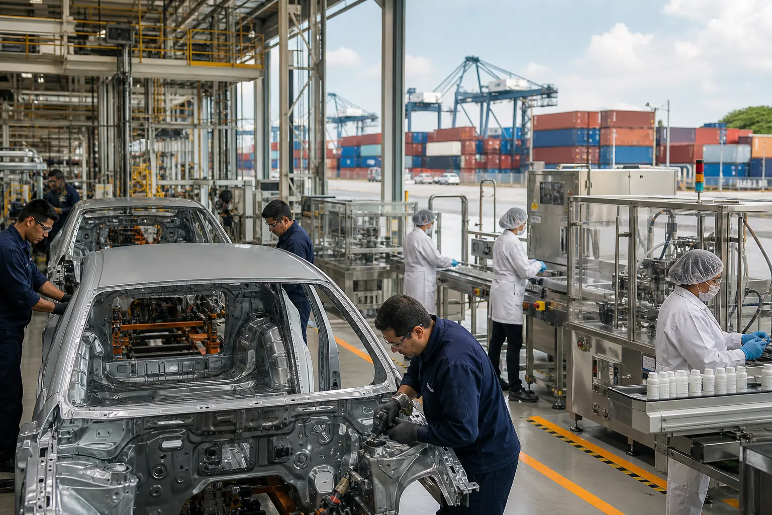 Planta industrial mexicana vinculada con los proyectos de inversión del Plan México