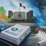 Documentos del presupuesto climático de México 2027 junto a infraestructura hídrica y el Congreso